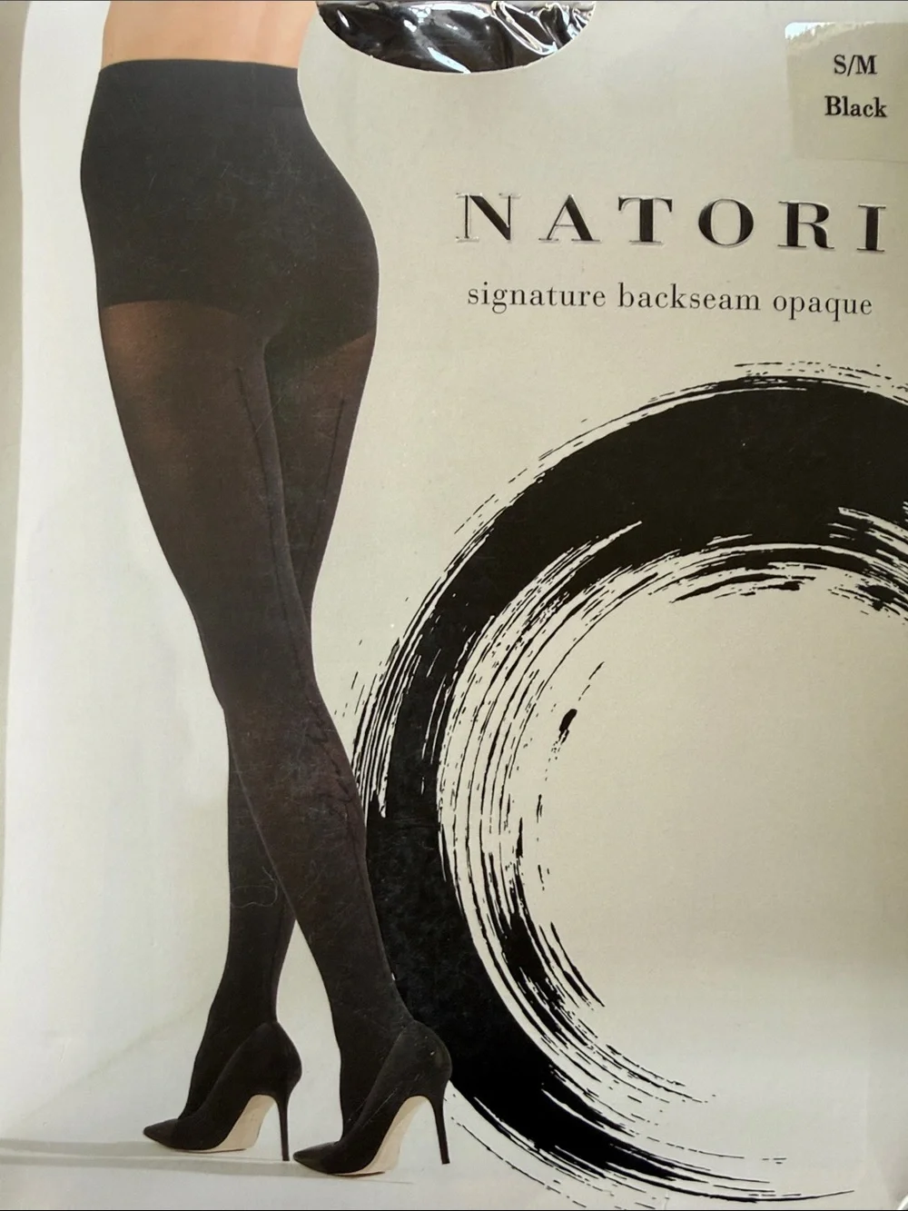 Natori Signature Backseam Opaque Tights